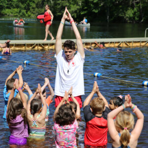Swimming Lessons at Summer Camp